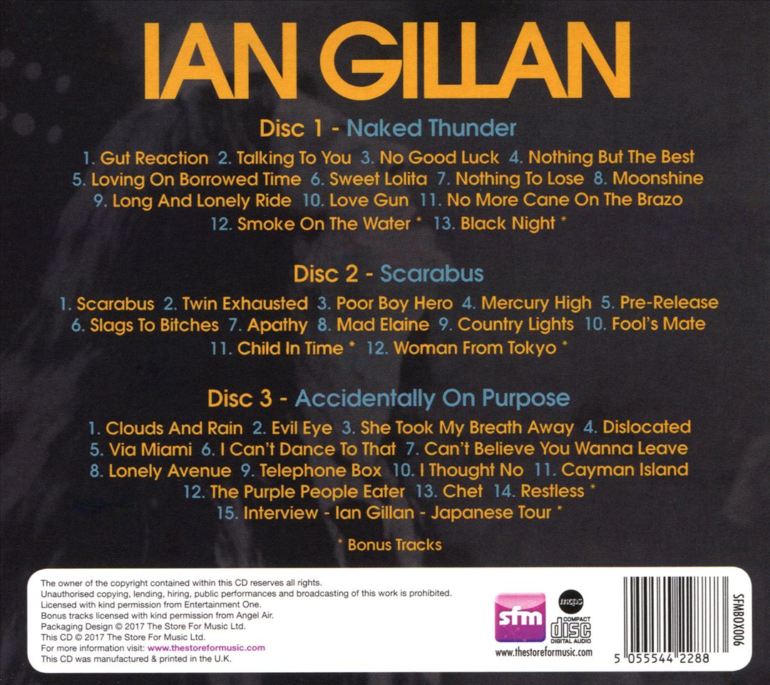 Voice of Deep Purple: The Gillan Years cover art
