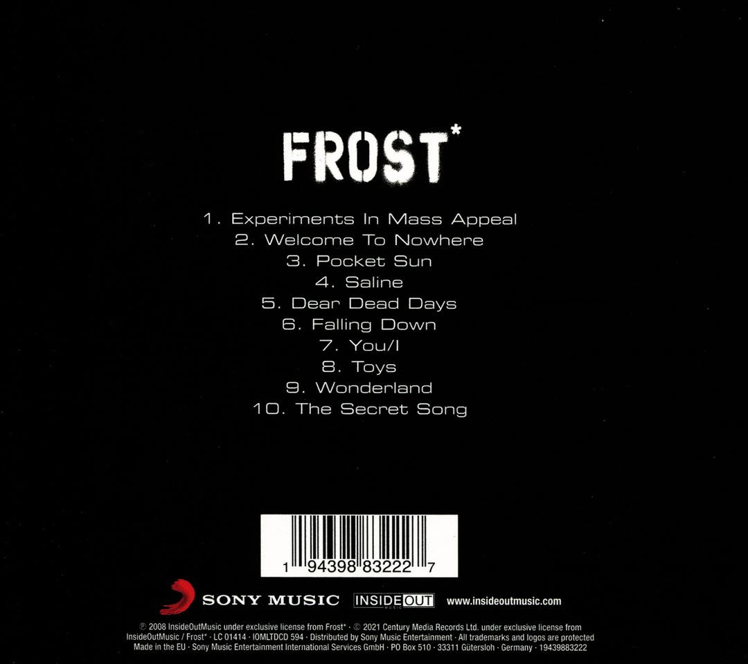 Experiments in Mass Appeal cover art