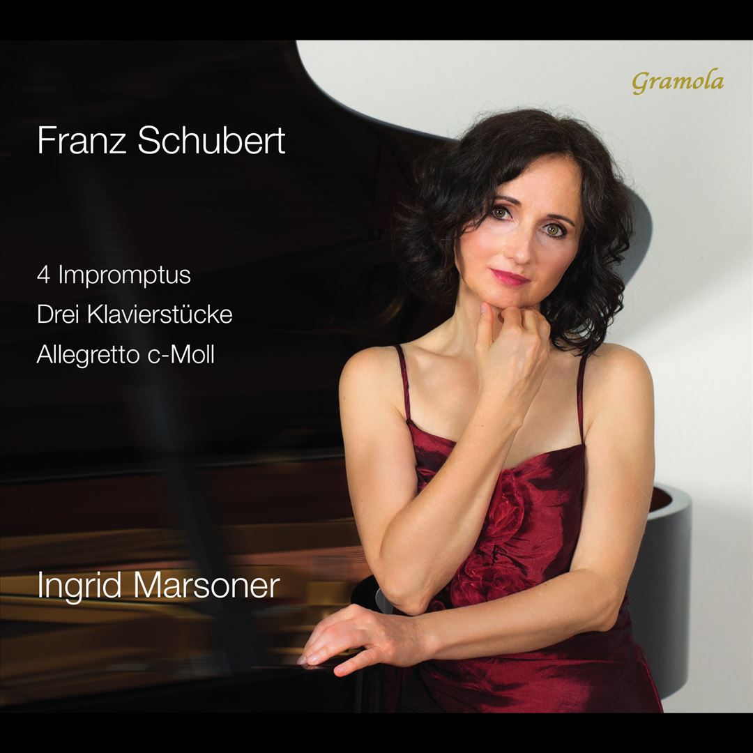 Franz Schubert: 4 Impromptus; Drei Klavierstücke; Allegretto c-Moll cover art