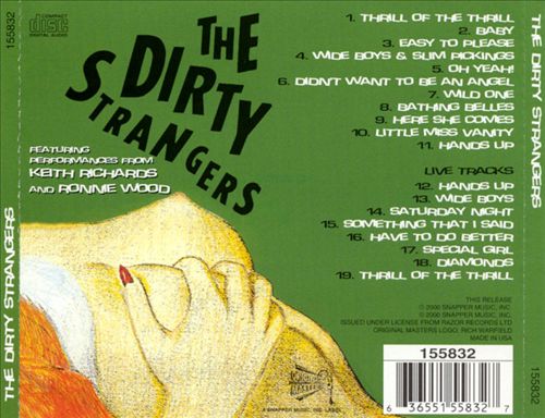Dirty Strangers cover art