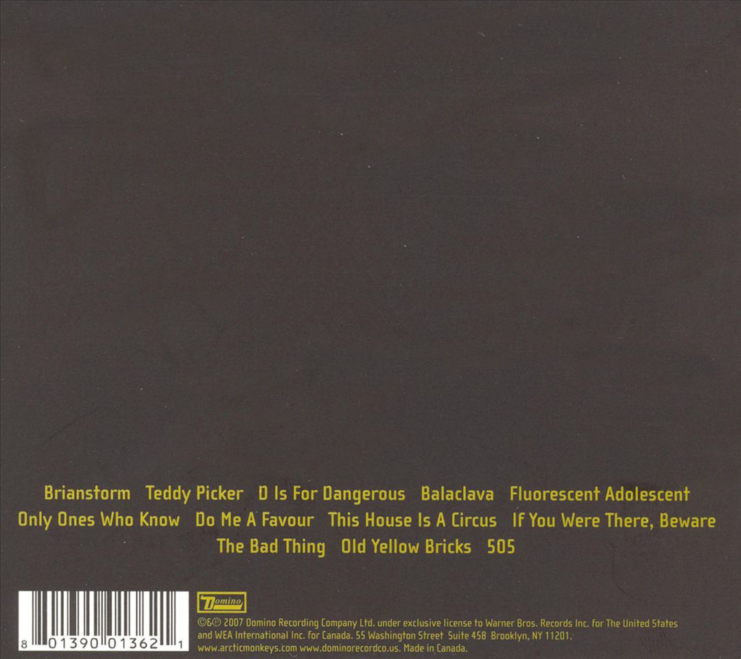 Favourite Worst Nightmare cover art