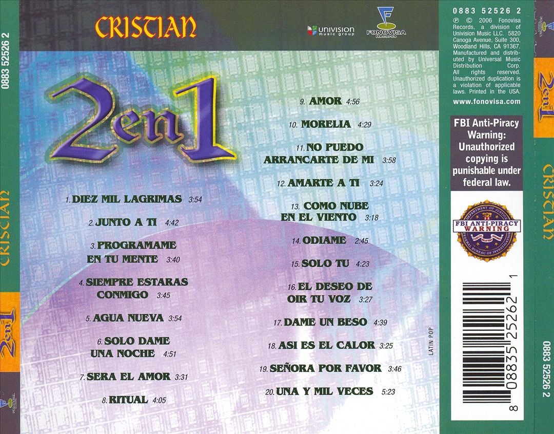 Dos en Uno cover art
