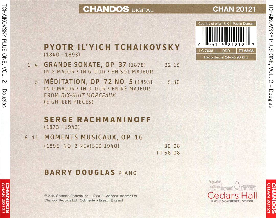 Tchaikovsky Plus One, Vol. 2 cover art