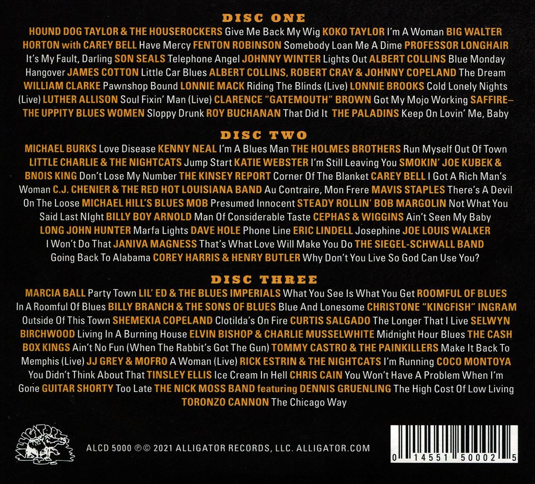 Alligator Records: 50 Years of Genuine Houserockin' Music cover art