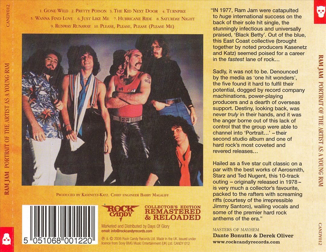 Portrait of the Artist As a Young Ram cover art