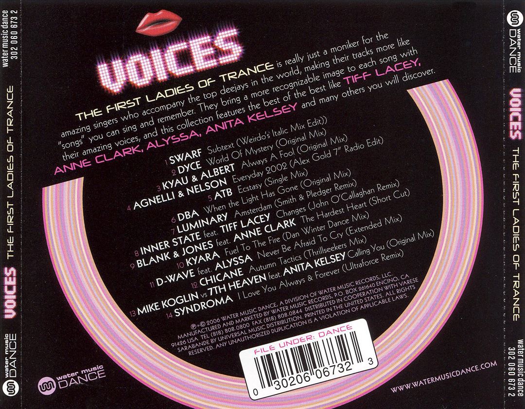 Voices: The First Ladies of Trance cover art