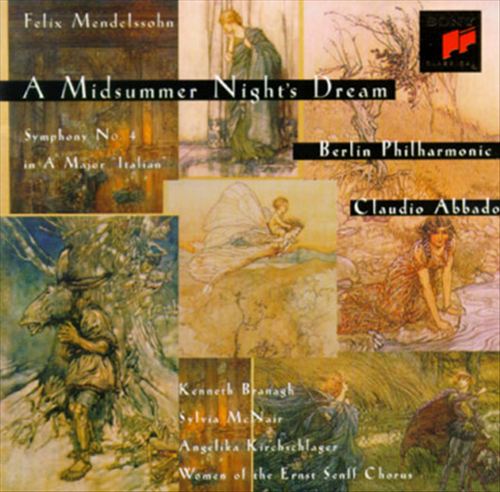 Mendelssohn: A Midsummer Night's Dream; Symphony No.4 'Italian' cover art