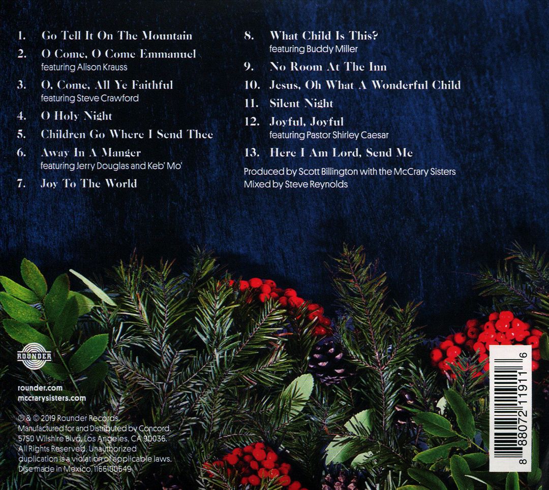 Very McCrary Christmas cover art