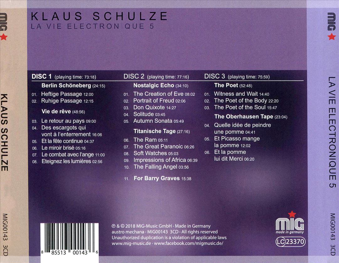 Vie Electronique, Vol. 5 cover art