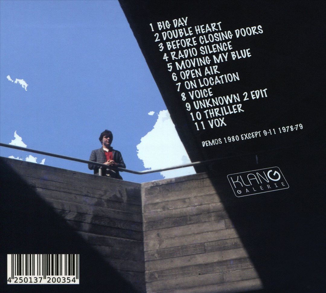 Different Voices for You, Different Colours for Me: Demos 1980 cover art