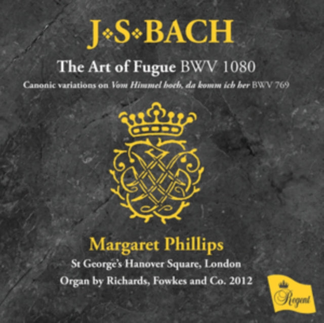 BACH - THE ART OF FUGUE BWV 1080 - ORGAN WORKS VOL. X cover art