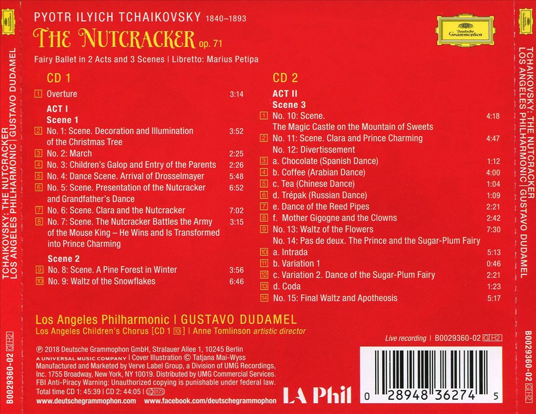 Tchaikovsky: The Nutcracker cover art