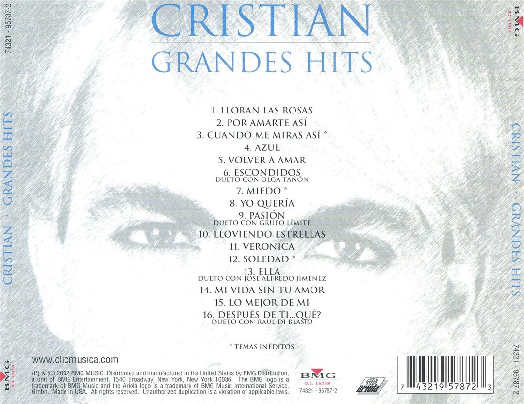 Grandes Hits cover art