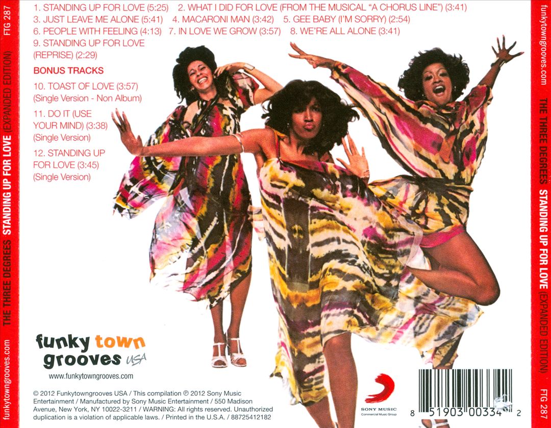 Standing Up for Love cover art