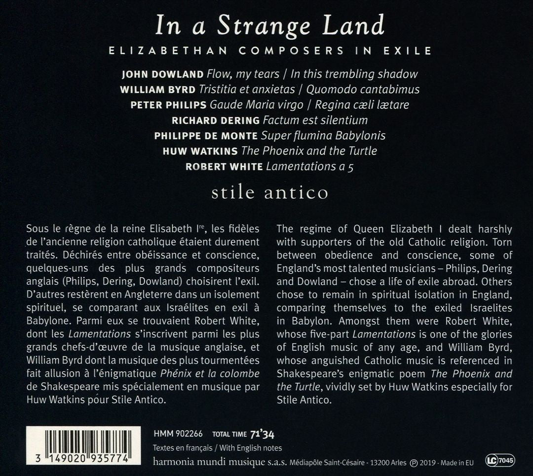 In a Strange Land: Elizabethan Composers in Exile cover art
