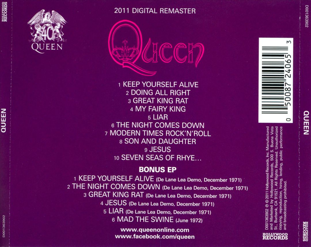Queen cover art