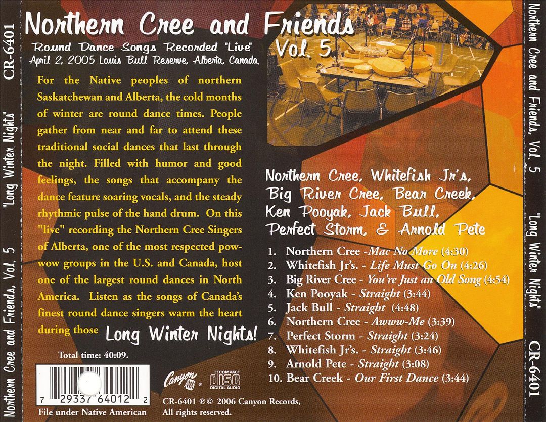 Northern Cree & Friends, Vol. 5: Long Winter Nights cover art