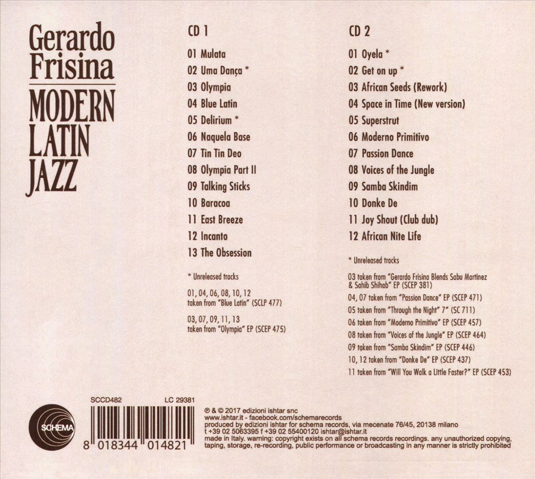 Modern Latin Jazz cover art