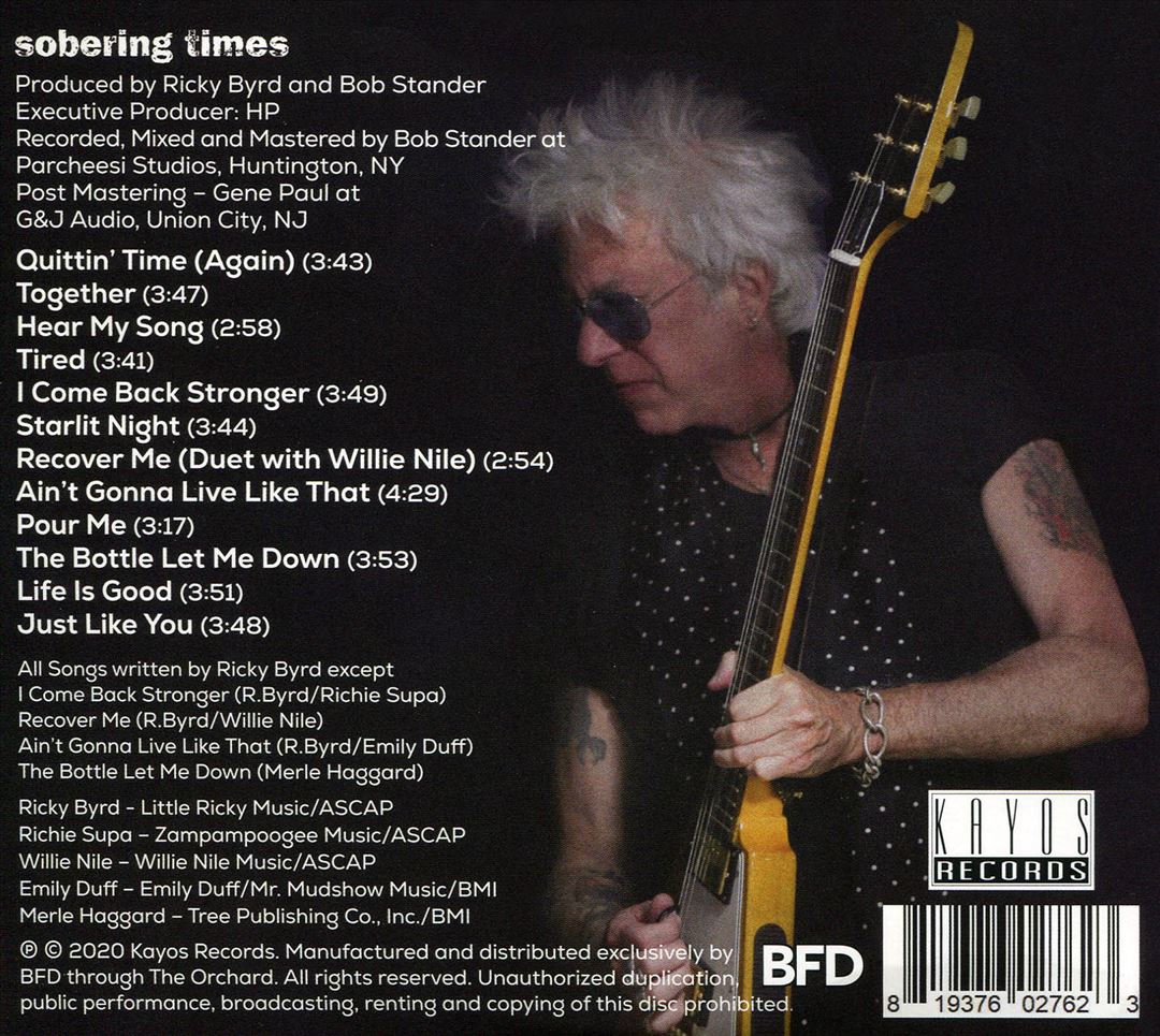 Sobering Times cover art