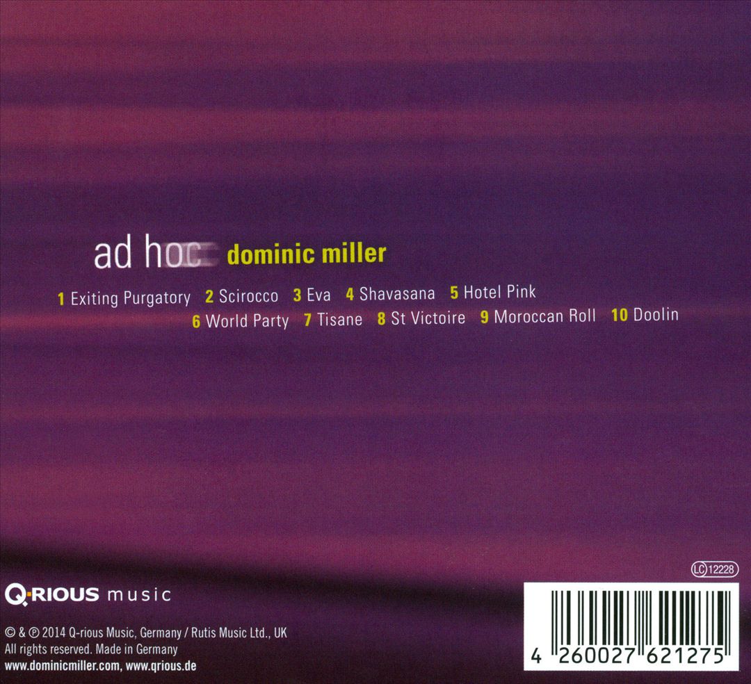 Ad Hoc cover art