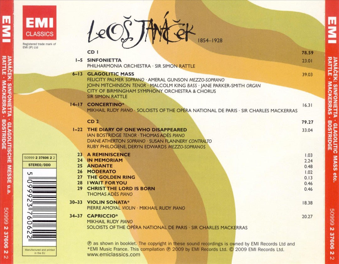 Janácek: Sinfonietta; Glagolitic Mass; etc. cover art