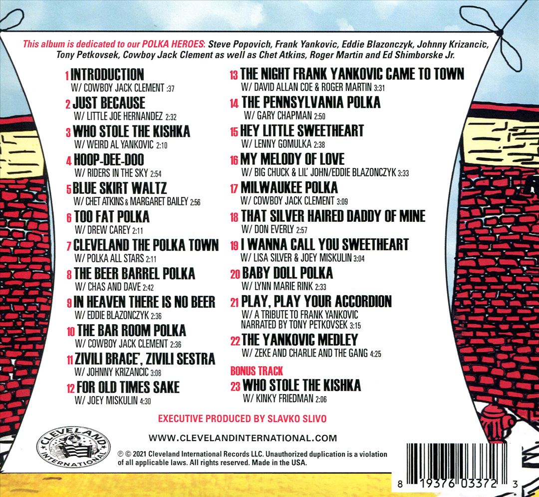 Songs of the Polka King: The Ultimate Collection cover art