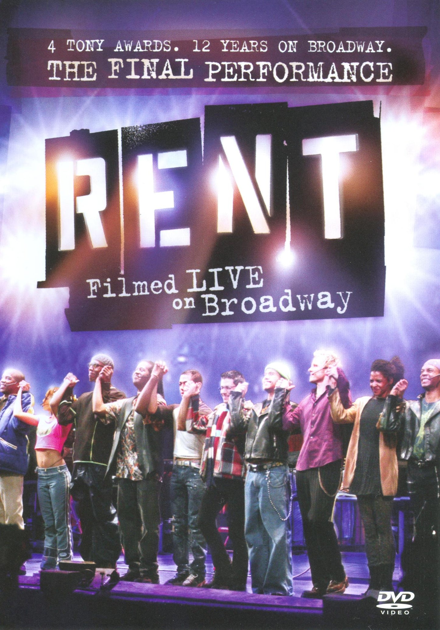 RENT - FILMED LIVE ON BROADWAY cover art