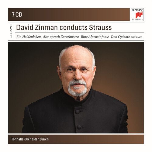 David Zinman conducts Strauss cover art