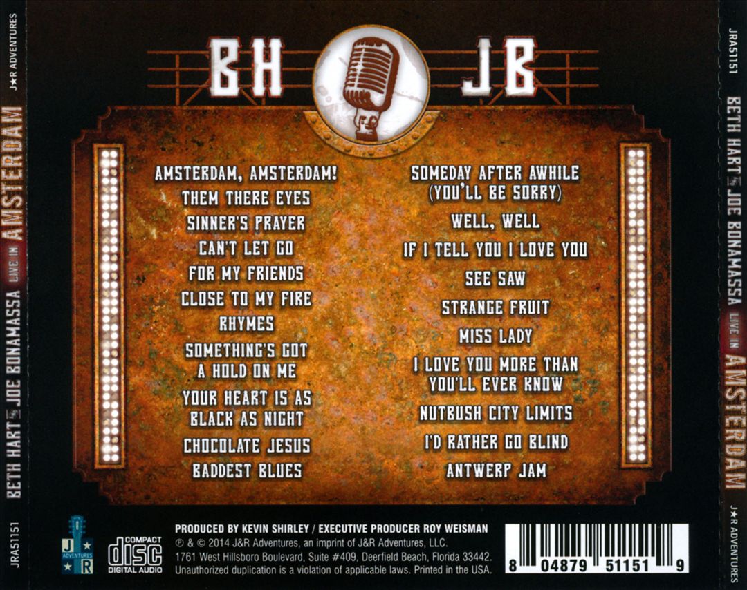 Live in Amsterdam cover art