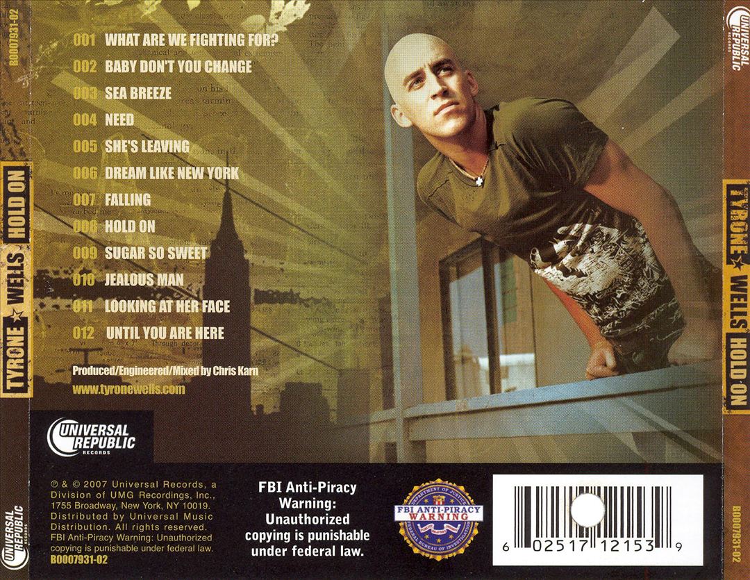 Hold On cover art