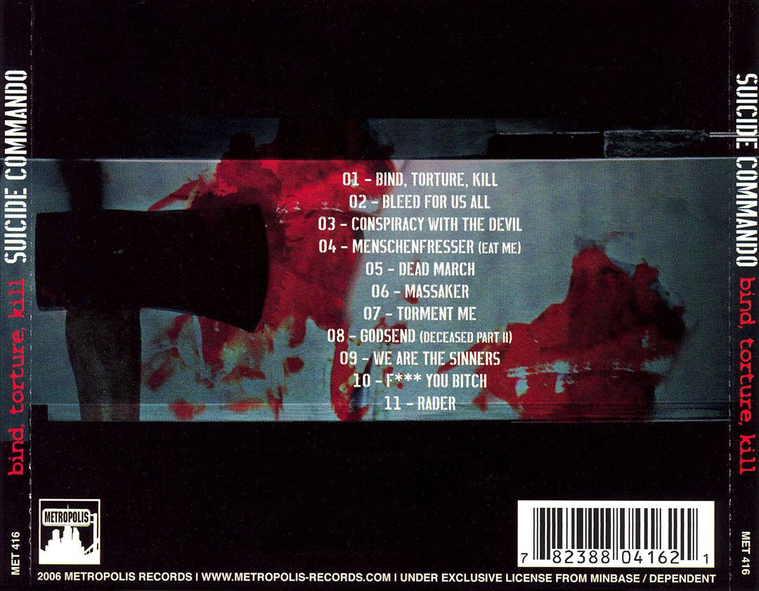 Bind, Torture, Kill cover art