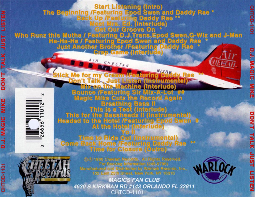 Don't Talk Just Listen cover art