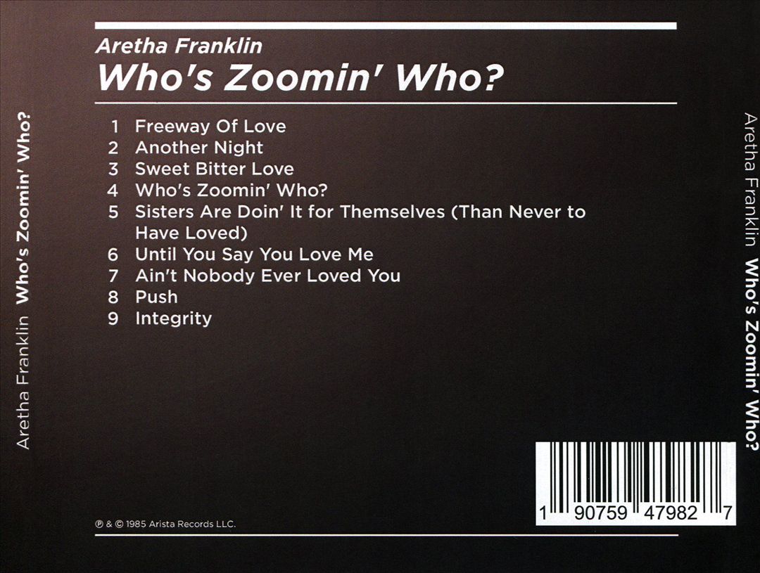 Who's Zoomin' Who? cover art