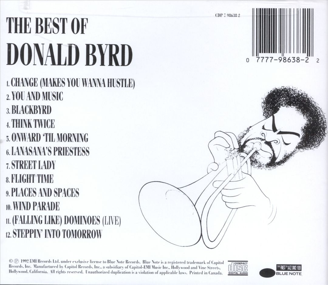 Best of Donald Byrd cover art