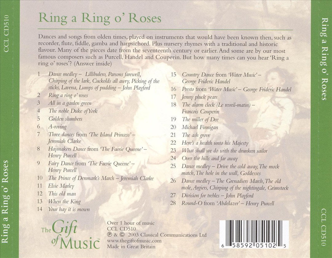 Ring a Ring o' Roses: Songs and Dances for Children cover art