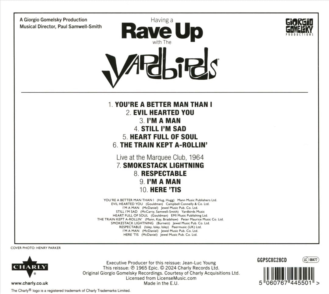 Having a Rave Up cover art