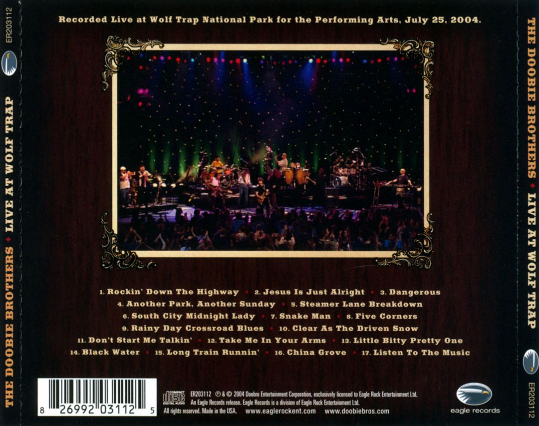 Live at Wolf Trap cover art