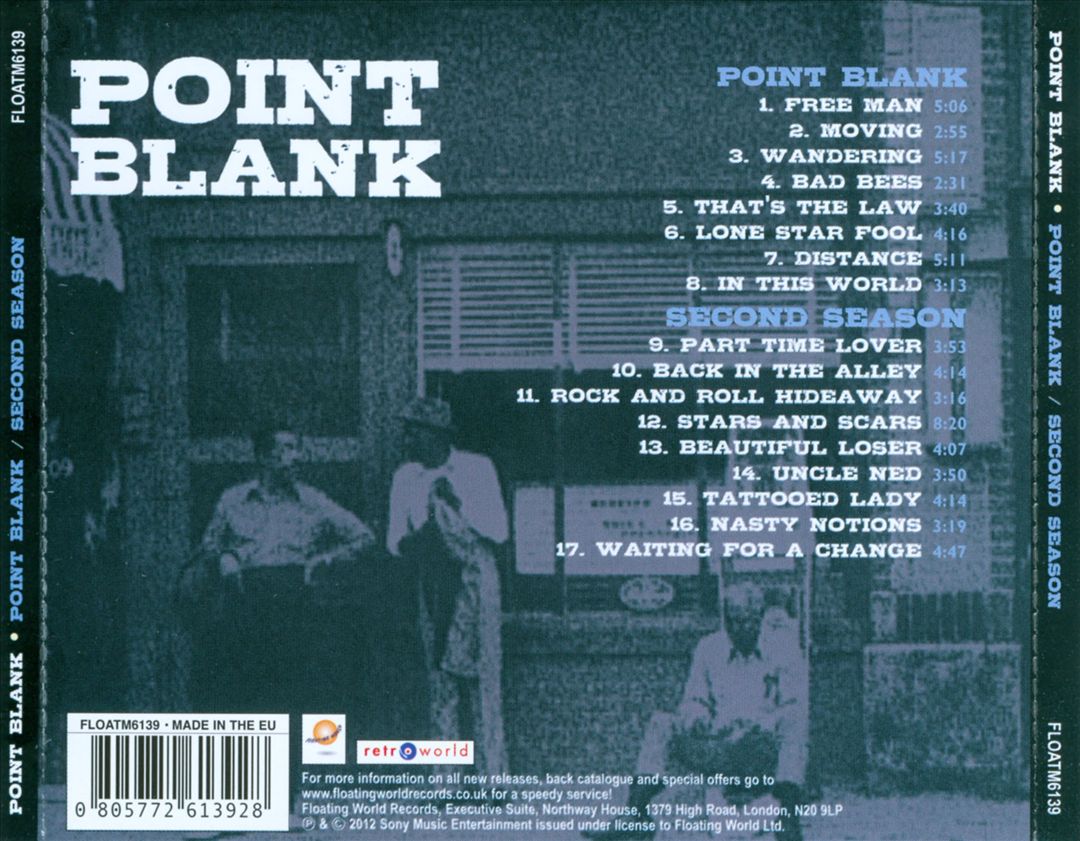 Point Blank/Second Season cover art