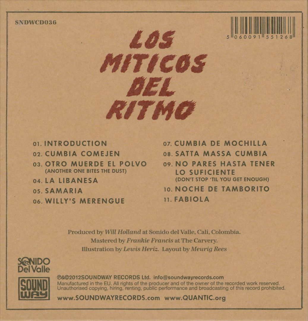 Miticos del Ritmo cover art