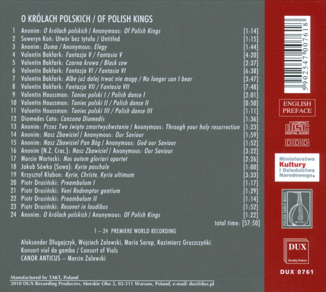 Of Polish Kings cover art
