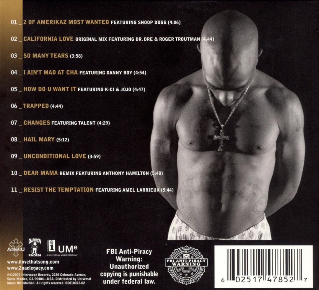 Best of 2Pac, Pt. 1: Thug cover art