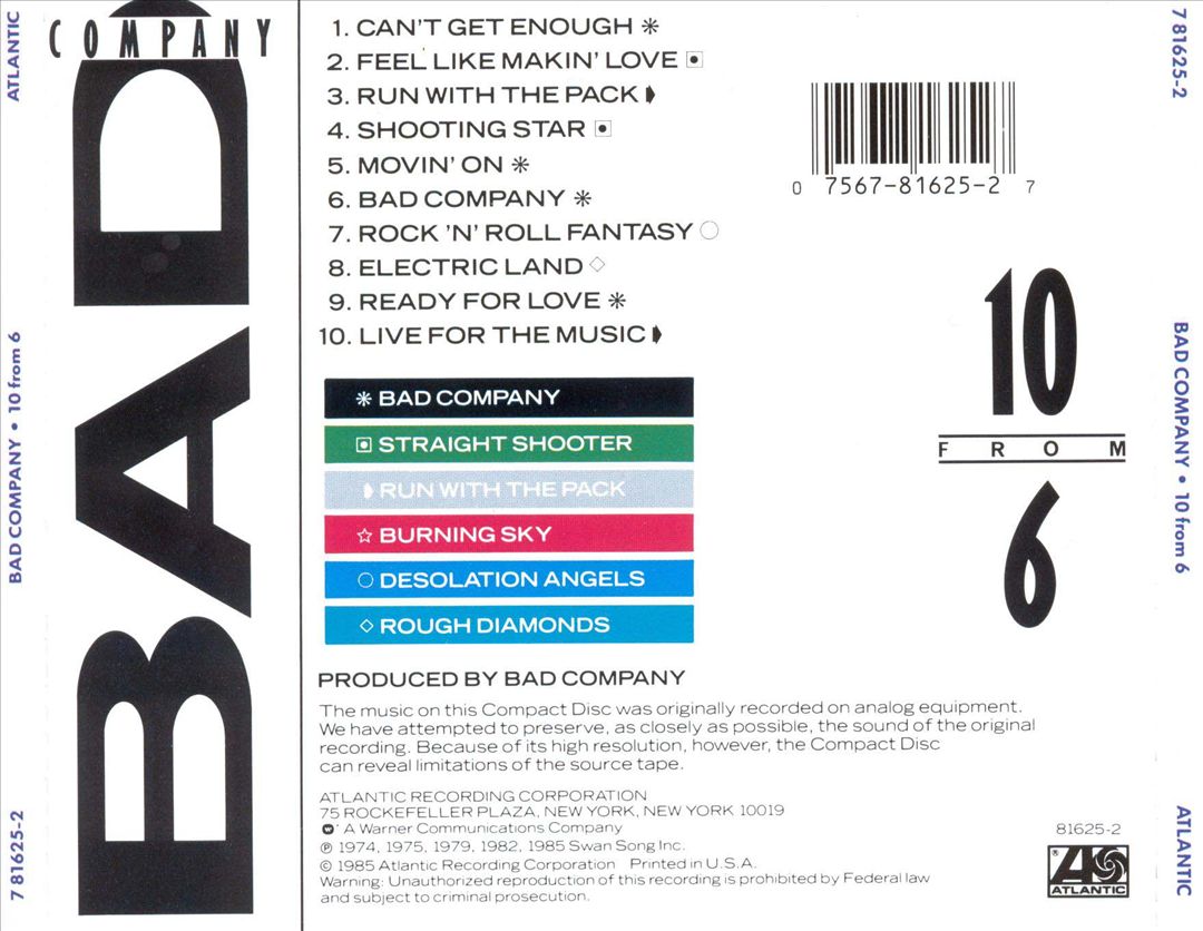 10 from 6 cover art