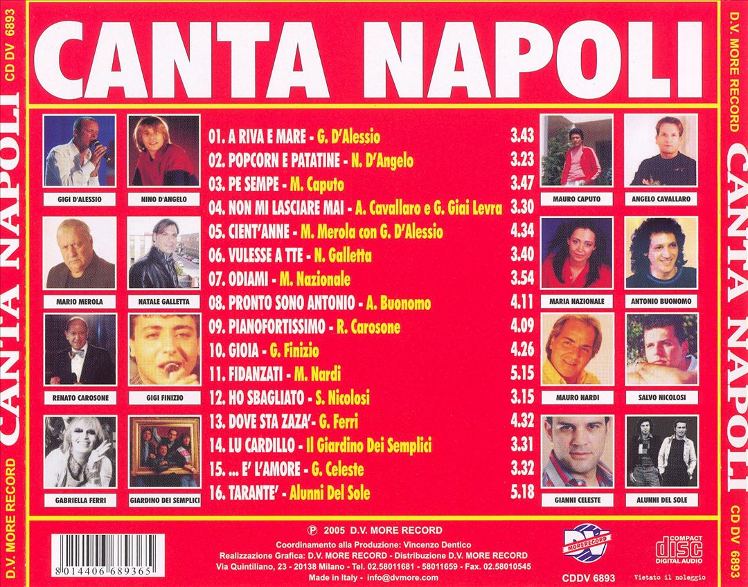 Canta Napoli cover art