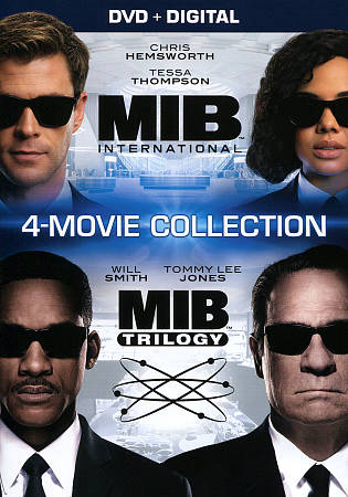 Men in Black/Men in Black 3/Men in Black II/Men in Black: International cover art
