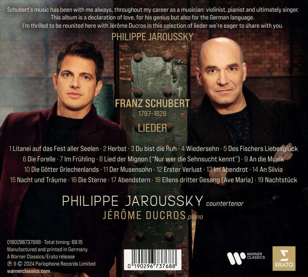 Schubert: Lieder cover art