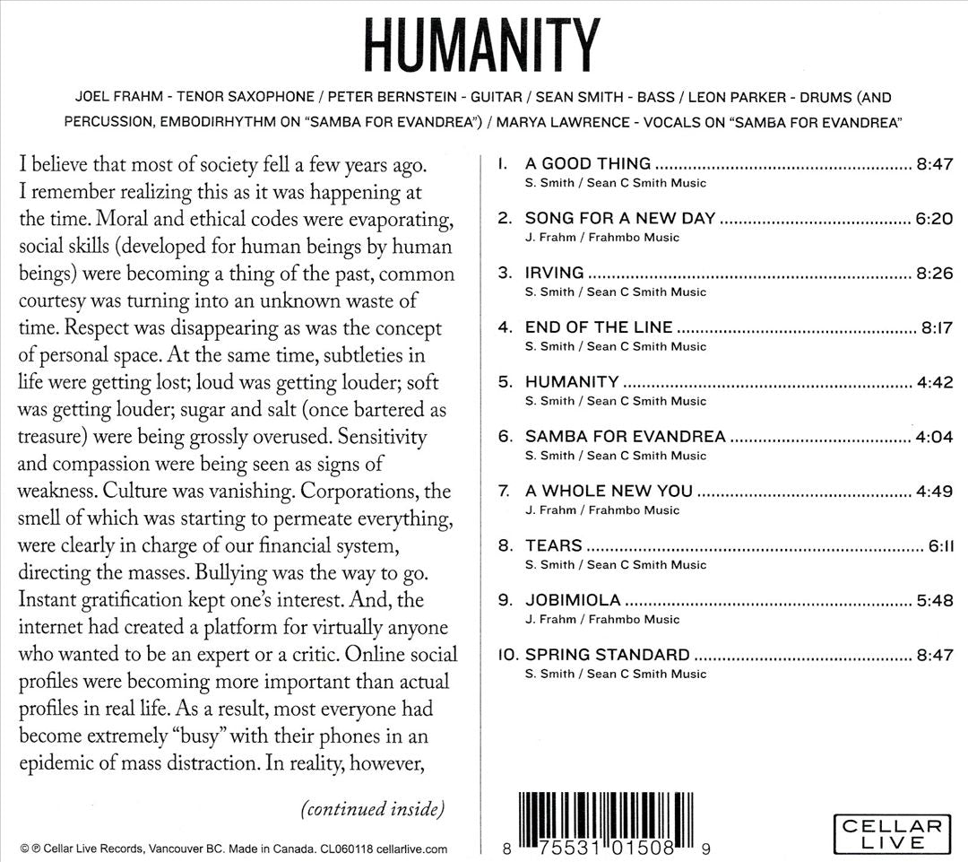 Humanity cover art