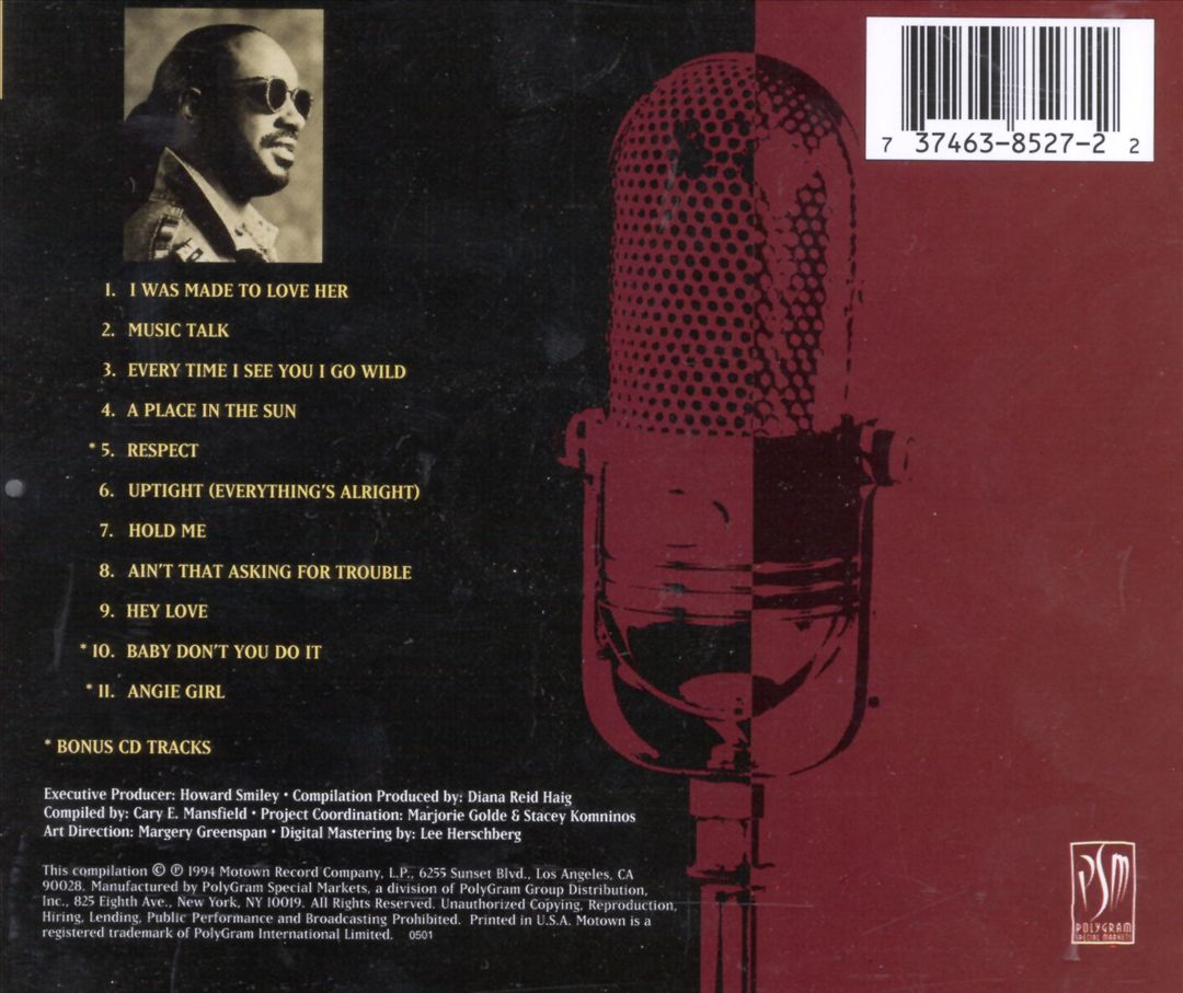 Motown Legends: I Was Made to Love Her cover art