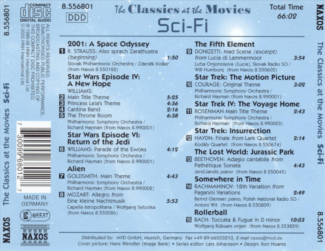 Classics at the Movies: Sci-Fi cover art