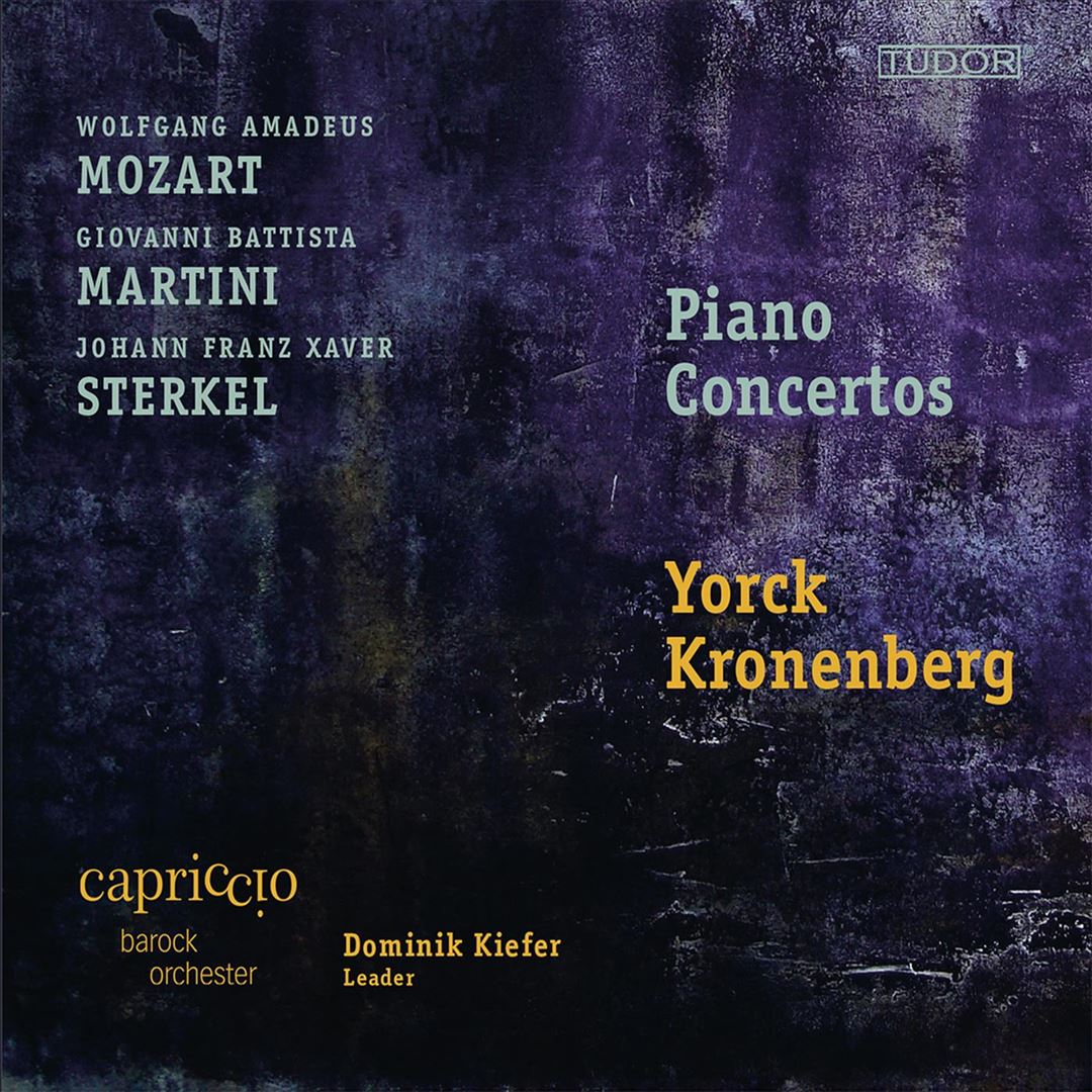 Mozart, Martini, Sterkel: Piano Concertos cover art