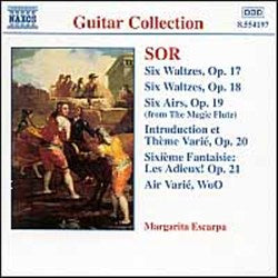 Sor: Guitar Music, Opp. 17-21 cover art